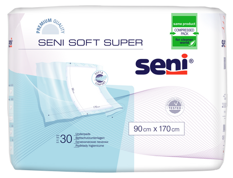 Seni Soft Super Bettschutzunterlagen, verschiedene Größen